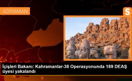 İçişleri Bakanı: Kahramanlar-38 Operasyonlarında 189 DEAŞ üyesi yakalandı