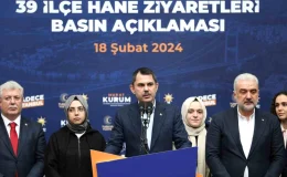 AK Parti İBB Başkan Adayı Murat Kurum Üsküdar’da Hane Ziyaretleri Programına Katıldı