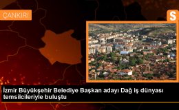 Hamza Dağ, İzmir Büyükşehir Belediye Başkan adayı olarak iş dünyasına destek sözü verdi