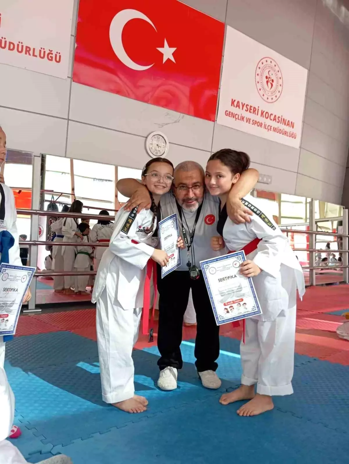 Kayseri’de Taekwondo Töreni Düzenlendi