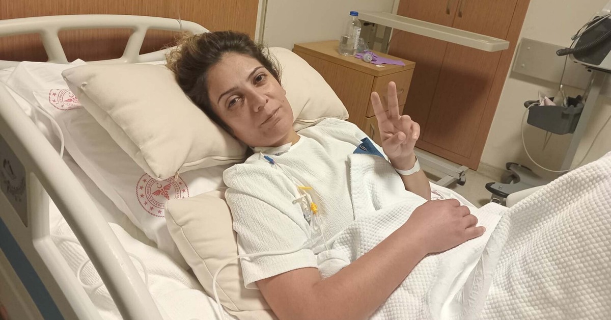 Eski eşinin silahla yaraladığı Özge’den iyi haber