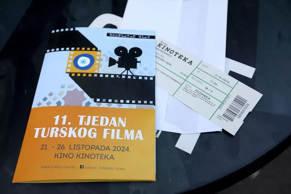 Türk Filmleri Haftası Zagreb’de Başladı