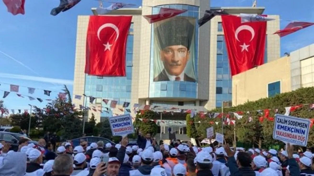 Bayrampaşa Belediyesi’nde 30 yıl sonra grev! CHP yönetiminin sefalet ücret dayatması sonrası grev başladı