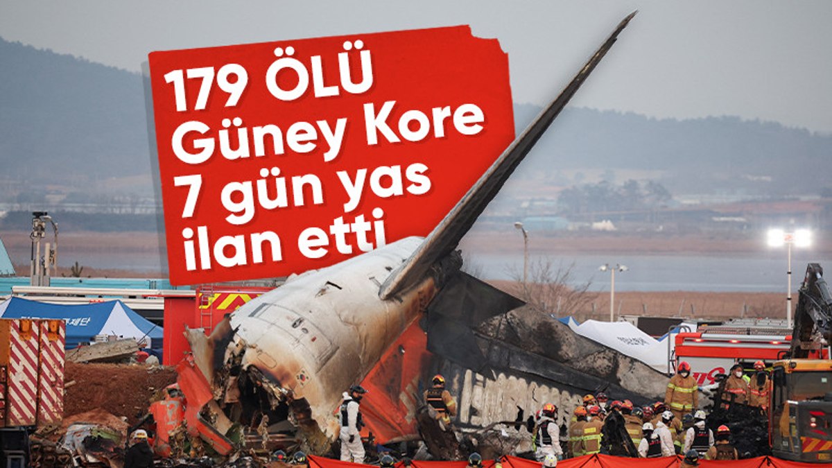 Güney Kore’de uçak kazası: Cumhurbaşkanı Erdoğan başsağlığı mesajı yayınladı