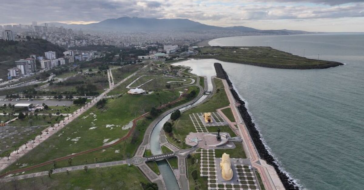 Samsun 72 yılda dolgu alanlarıyla 4 milyon metrekare genişledi