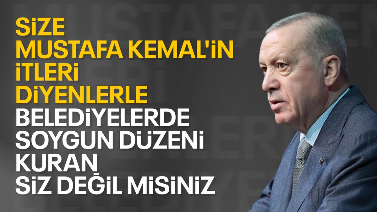 Cumhurbaşkanı Erdoğan, CHP’nin Atatürk üzerinden yaptığı sömürüye dikkat çekti