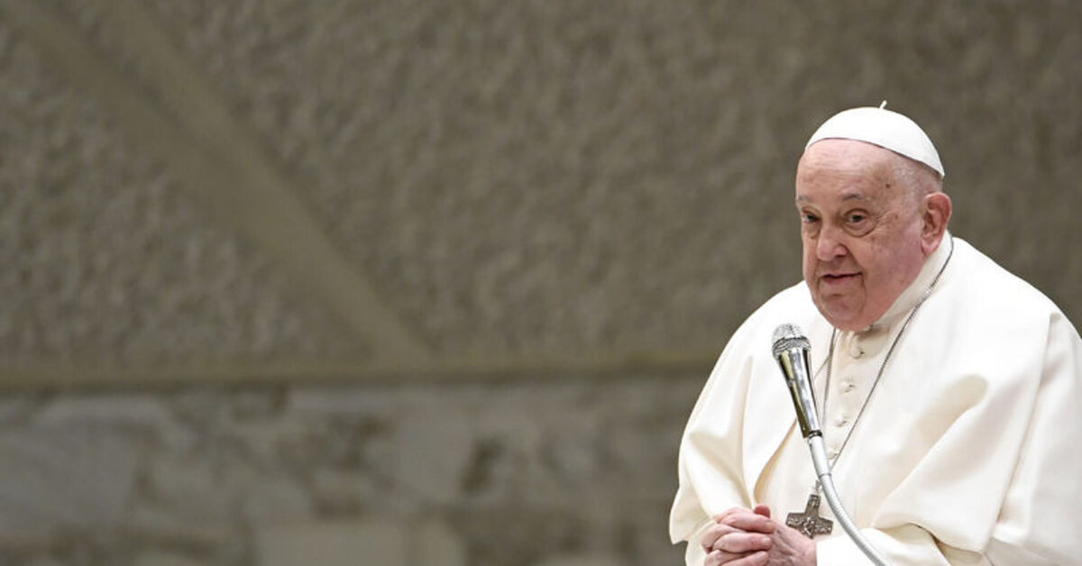 Papa Franciscus rahatsızlığı sebebiyle konuşmasını yine yapamadı