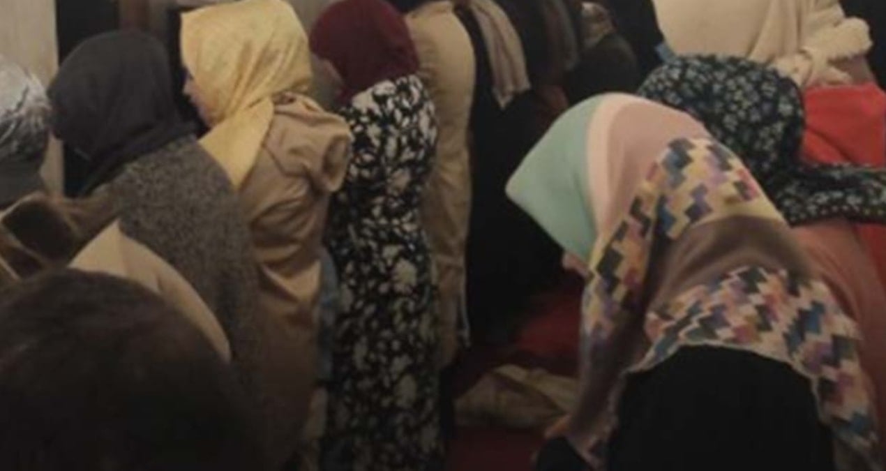 Üsküdar’da camide çekilen bu görüntüye inceleme başlatıldı